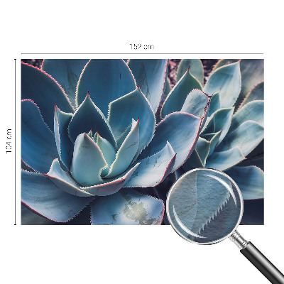 Bedroom wall mural wallpaper Green aloe