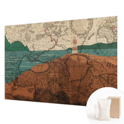 Large wallpaper mural Historical map