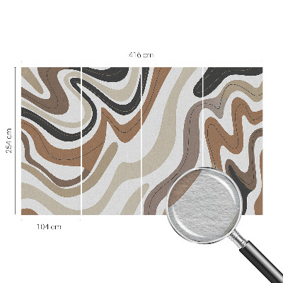Large wall mural wallpaper Harmonious waves