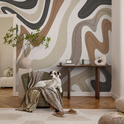 Large wall mural wallpaper Harmonious waves