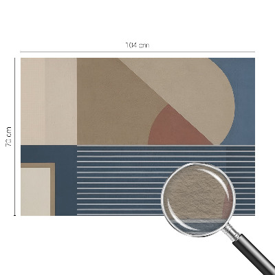 Custom size wall mural Harmonious geometry