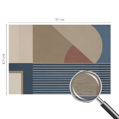 Custom size wall mural Harmonious geometry