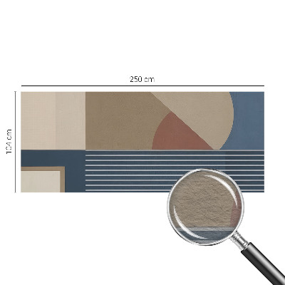 Custom size wall mural Harmonious geometry