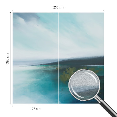 Modern wall mural for living room Water Harmony
