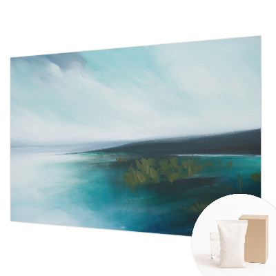 Modern wall mural for living room Water Harmony