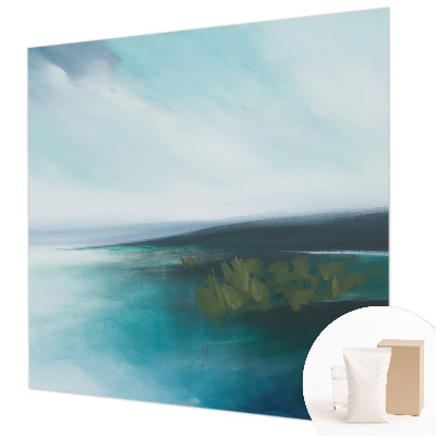 Modern wall mural for living room Water Harmony