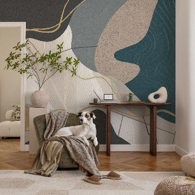 Non-woven photo wallpaper Abstract forms