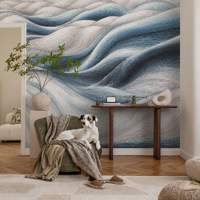 High quality photo wallpaper Soft waves