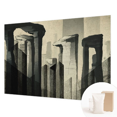 Premium photo wallpaper Raw architecture