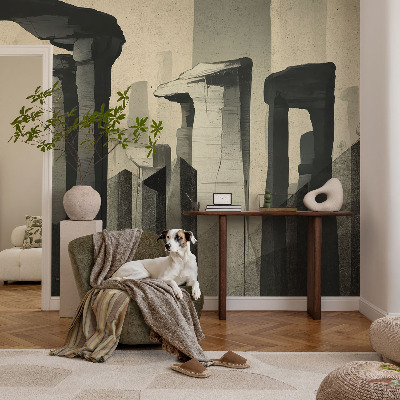 Premium photo wallpaper Raw architecture