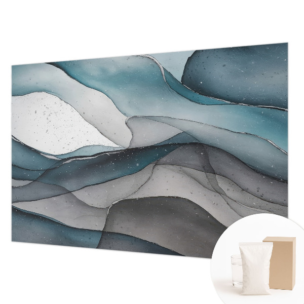 Non-woven wall mural Colorful waves