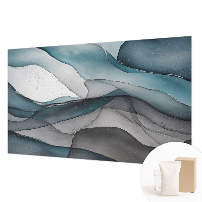 Non-woven wall mural Colorful waves
