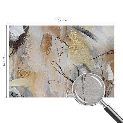 Wall mural for bedroom Abstract composition
