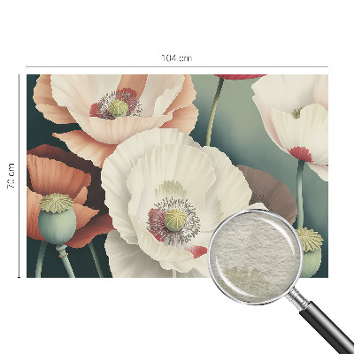 Bedroom wall mural wallpaper Floral beauty