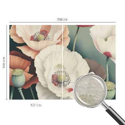 Bedroom wall mural wallpaper Floral beauty