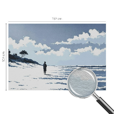Large wall mural Beach silence