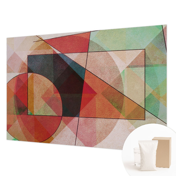 Modern wall mural for bedroom Geometric abstraction