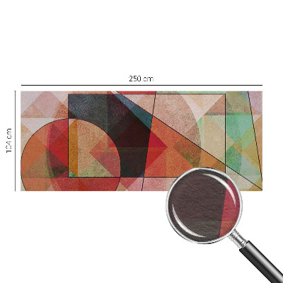 Modern wall mural for bedroom Geometric abstraction