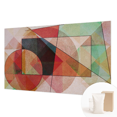 Modern wall mural for bedroom Geometric abstraction