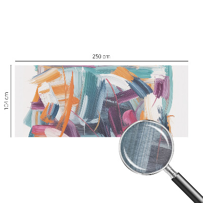 Non-woven photo wallpaper Energetic strokes