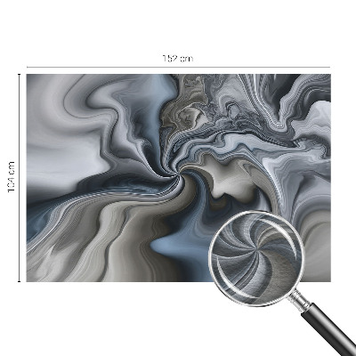 Decorative wall mural for living room Swirling clouds