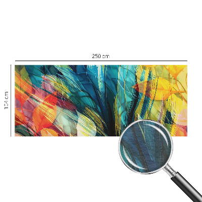 Photo wall mural Abstract leaves
