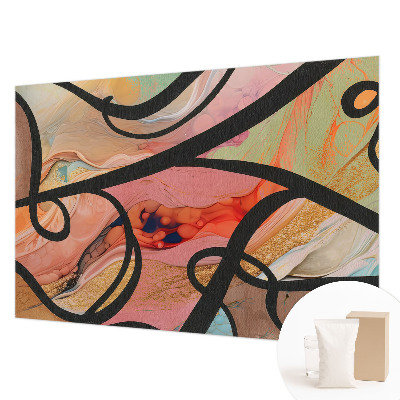 Wall mural Colorful movement