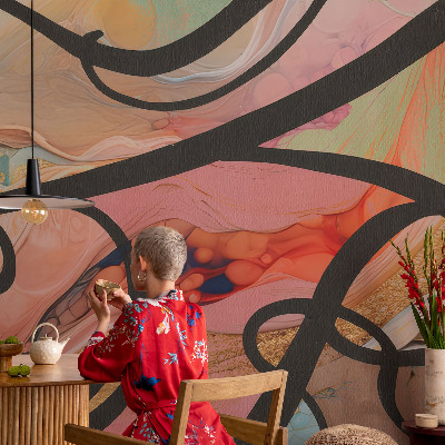 Wall mural Colorful movement