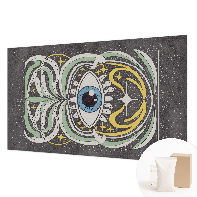 Wallpaper mural for living room Symmetrical eye