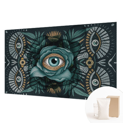 Bedroom wall mural wallpaper Flower eye
