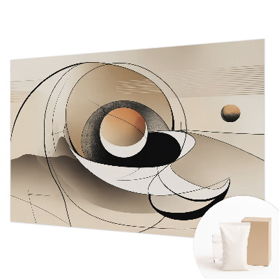 Wall mural for living room Harmonious abstraction