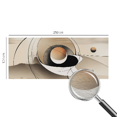 Wall mural for living room Harmonious abstraction