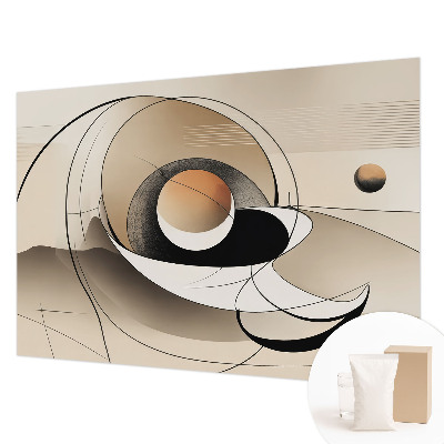 Wall mural for living room Harmonious abstraction