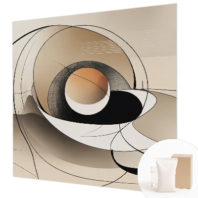 Wall mural for living room Harmonious abstraction