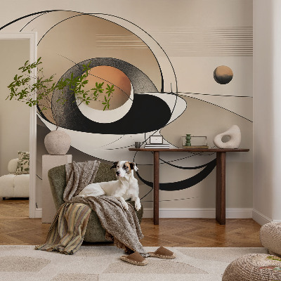 Wall mural for living room Harmonious abstraction