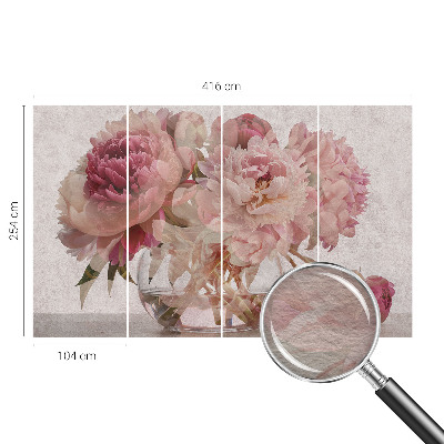 Large wall mural Peony Charm