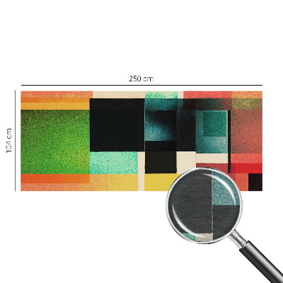 Custom size wall mural Geometric abstraction