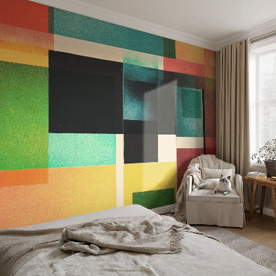 Custom size wall mural Geometric abstraction