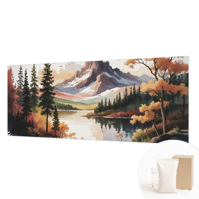 Modern wall mural Mountain autumn