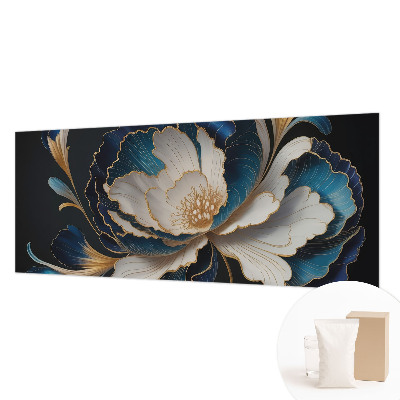 Modern wall mural for living room Floral pattern