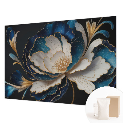 Modern wall mural for living room Floral pattern