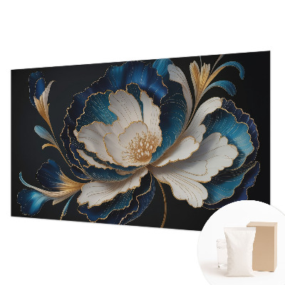 Modern wall mural for living room Floral pattern
