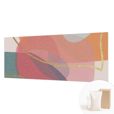 Premium wall mural for bedroom Colorful shapes