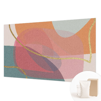 Premium wall mural for bedroom Colorful shapes