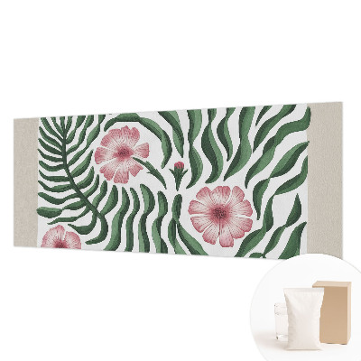 Premium photo wallpaper Flowers leaves