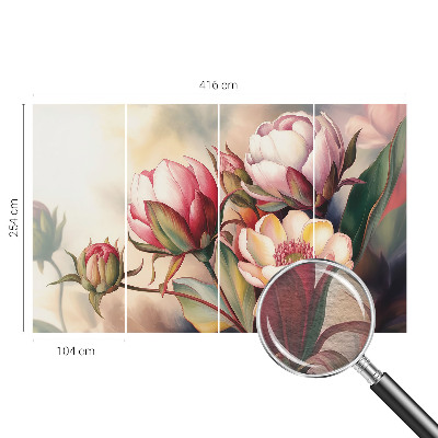 Wall mural A bouquet of flowers
