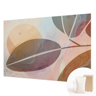 Wallpaper mural Harmonious leaves