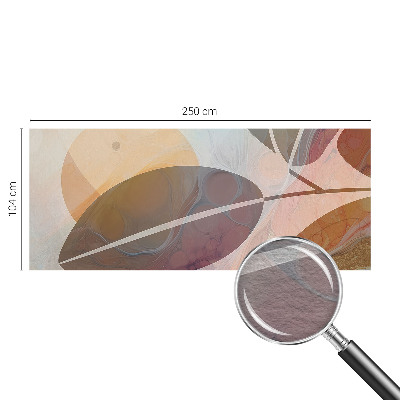 Wallpaper mural Harmonious leaves