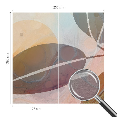 Wallpaper mural Harmonious leaves