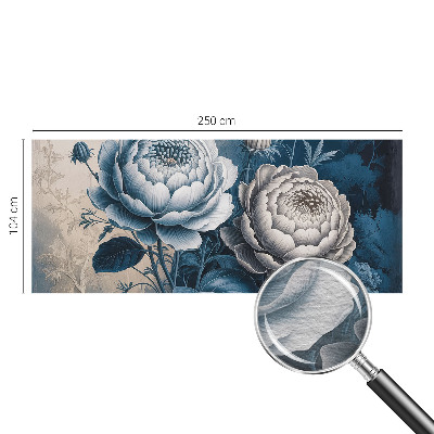 Wall mural for bedroom Romantic flowers